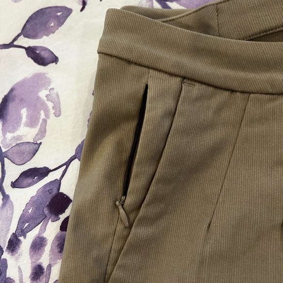 Khaki ribbed pants - Picture 4 of 7